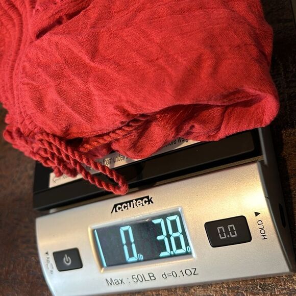 Arizona Jean Co Women's Orange Drawstring Casual Shorts Size XS - Picture 7 of 7